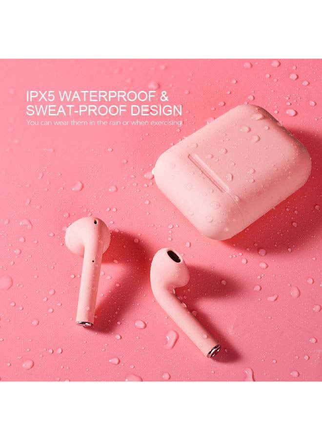 Generic - InPods 12Wireless In-Ear Headphones Pink - Image 1