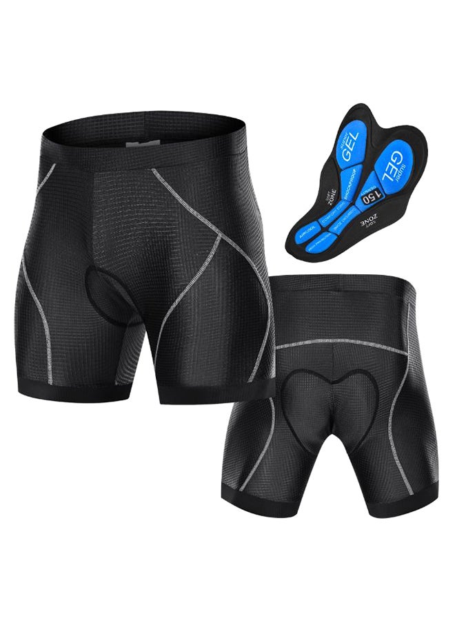 Generic 3D Padded Anti-Slip Shorts Underwear Shorts S  - Image 1
