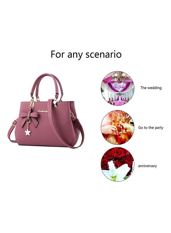 Large Capacity Crossbody Bag Pink  - Image 1