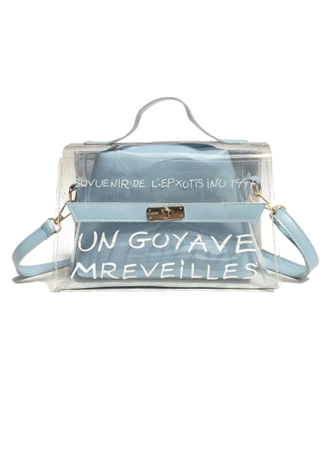 Generic - Simple Style Shoulder Bag Blue - Image 1