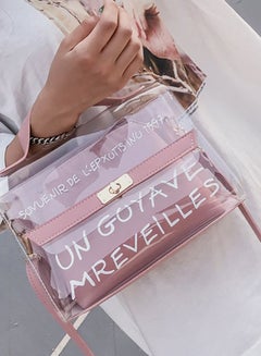 Simple Style Shoulder Bag Pink