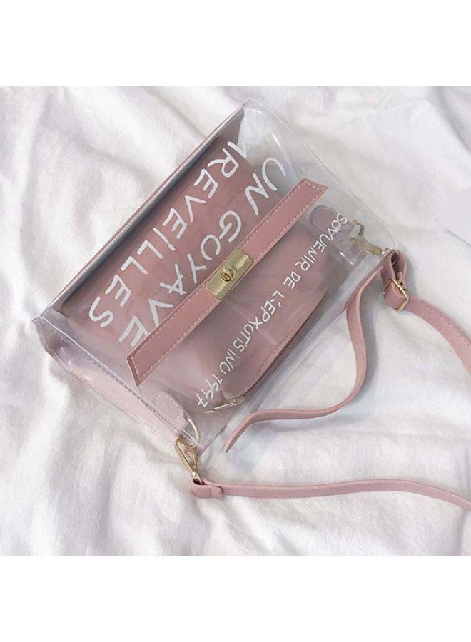 Generic - Simple Style Shoulder Bag Pink - Image 1