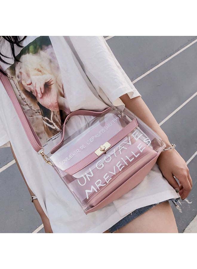 Generic - Simple Style Shoulder Bag Pink - Image 1