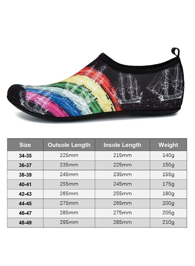 Generic Barefoot Quick-Dry Aqua Socks 30.0x12.0x1.0cm - Image 2