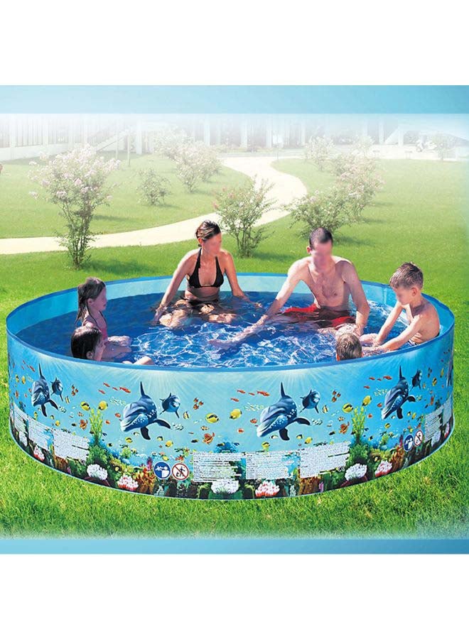 Portable Plastic Swimming Pool 30.5x12.0x12.0cm 30.5x12.0x12.0cm - Image 2