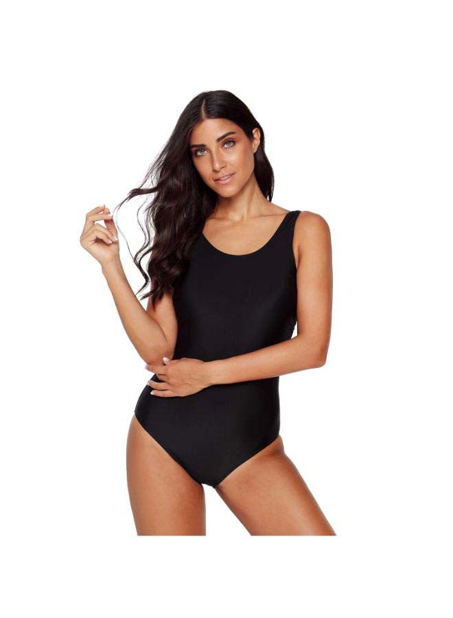 Generic - Women One Piece Swimsuit with Detachable Padded Cups X Back Swimming Suit 25.0x20.0x4.0cm - Image 1