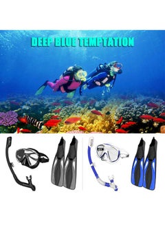 Snorkel Goggles With Pair Of Swimming Fins 70.0x27.8x0.1cm - v1602505250/N40357336A_2