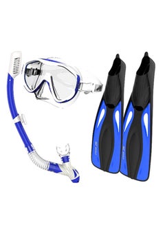 Generic Snorkel Goggles With Pair Of Swimming Fins 70.0x27.8x0.1cm  - Image 1