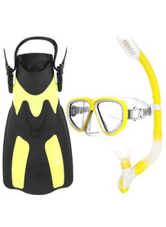 Generic Snorkel Goggles With Pair Of Swimming Fins 52.0x27.8x1.0cm  - Image 1