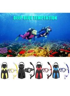 Snorkel Goggles With Pair Of Swimming Fins 52.0x27.8x1.0cm - v1602505256/N40357343A_2