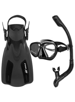 Generic Snorkel Goggles With Pair Of Swimming Fins 52.0x27.8x1.0cm  - Image 1
