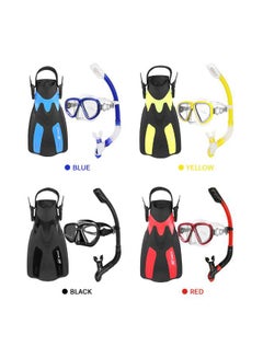 Generic Snorkel Goggles With Pair Of Swimming Fins 52.0x27.8x1.0cm  - Image 2