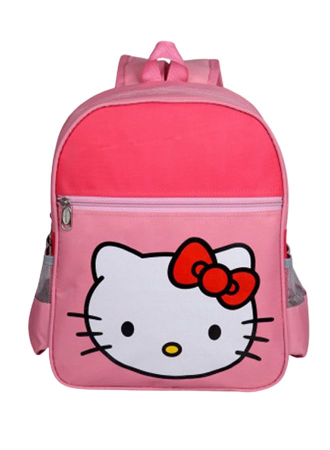 Cartoon Backpack Pink/White - Image 1
