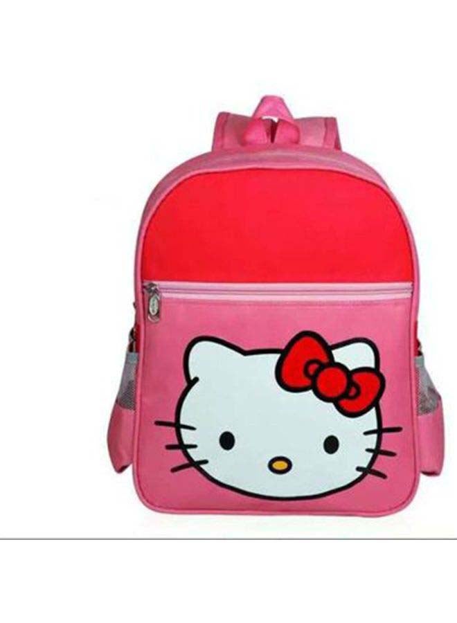 Cartoon Backpack Pink/White - Image 3