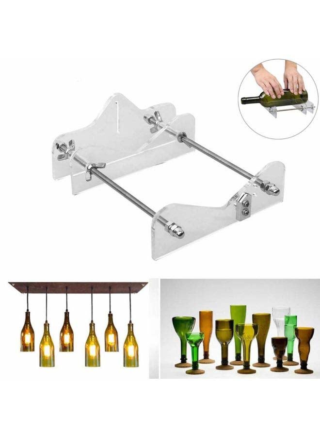 Professional Long Glass Bottles Cutter Machine Clear 18x15x5cm - Image 3