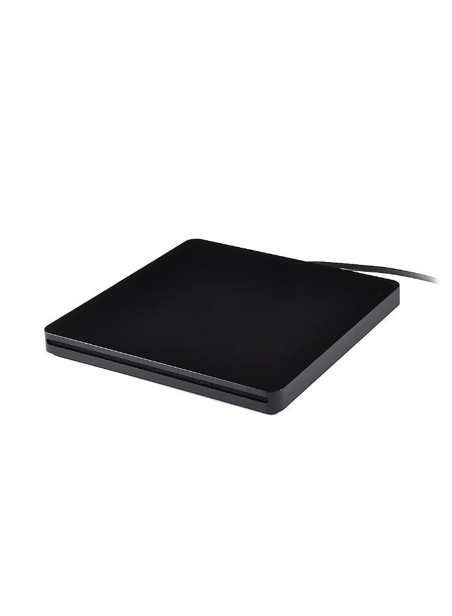 Generic External 8X USB 2.0 Portable DVD-RW/CD-RW Burner Writer Rewriter Optical Disc Drive Black  - Image 1