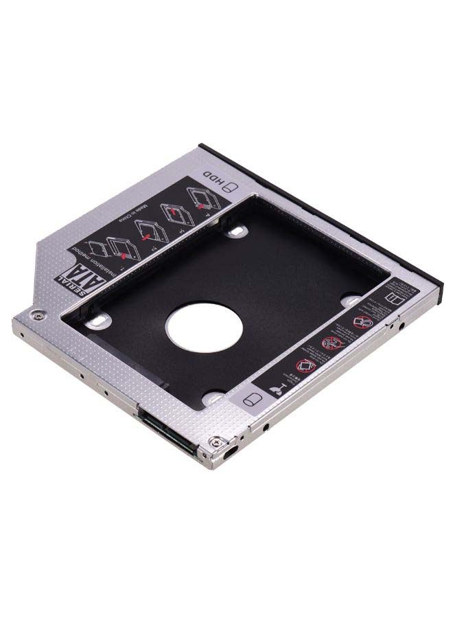 Generic SSD Adapter Highfine HDD Hard Drive Caddy SATA to SATA 2nd Silver/Black  - Image 3