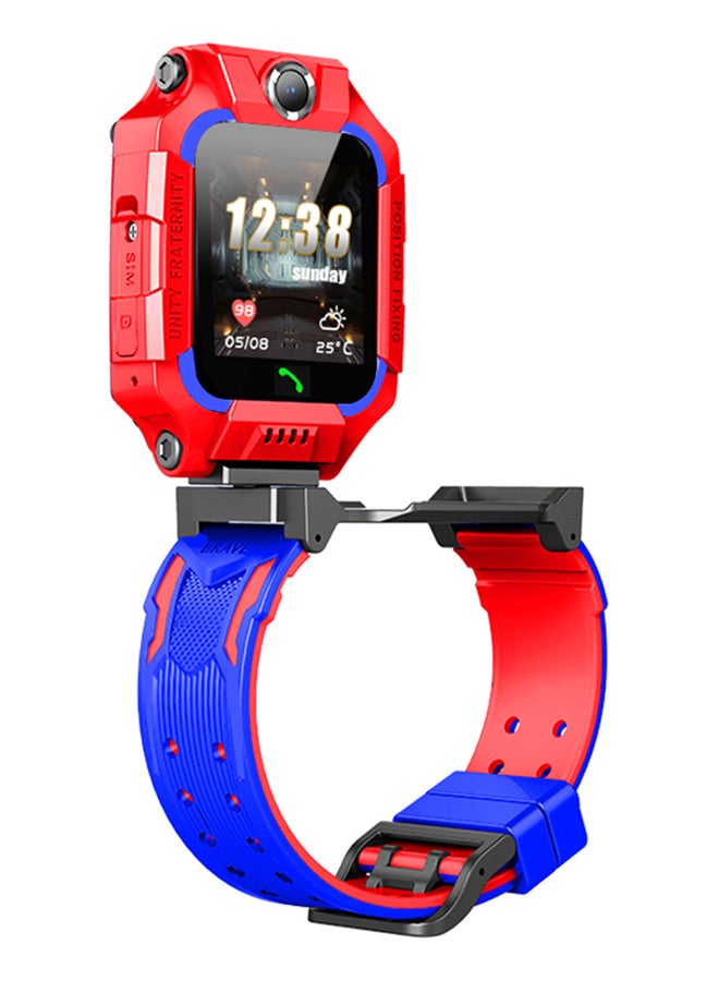 Anti-Lost LBS Positioning Smartwatch Red/Blue - Image 1