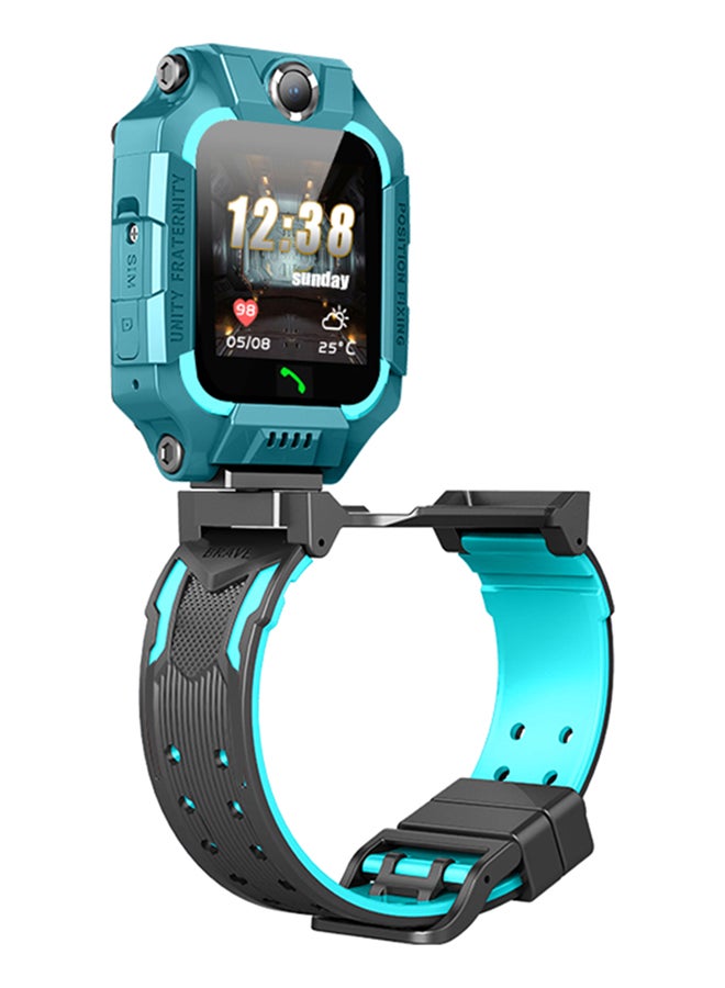 Anti-Lost LBS Positioning Smartwatch Green/Black - Image 1