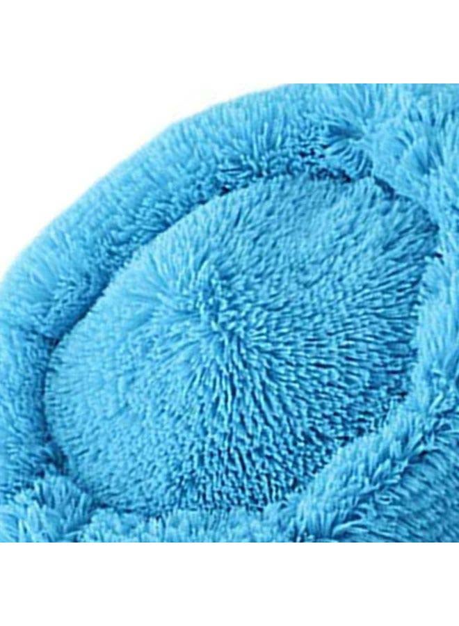 Round Nest Cushion Blue 20x20cm - Image 3