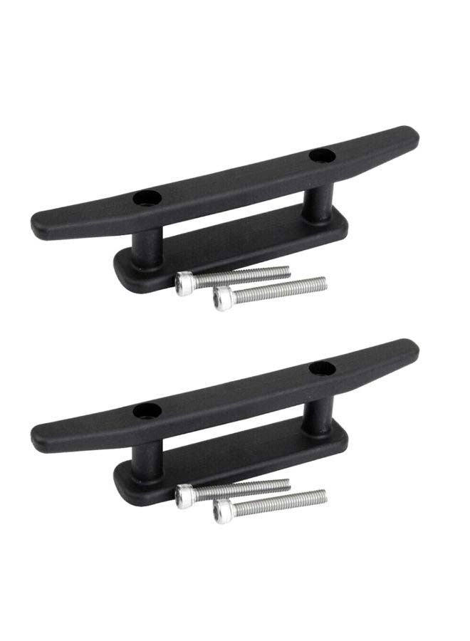 Generic 2-Piece Marine Mooring Anchor Deck Cleat 36.0x12.0x2.5cm - Image 2