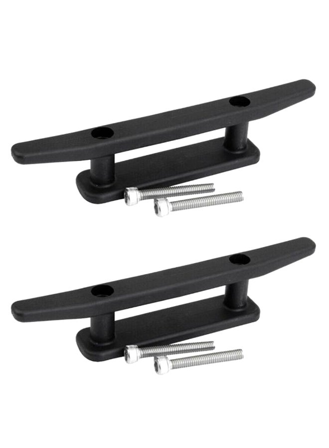 Generic 2-Piece Marine Mooring Anchor Deck Cleat 36.0x12.0x2.5cm - Image 1