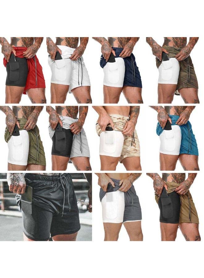 Generic Loose-Fit Running Shorts 23x20x3cm  - Image 3
