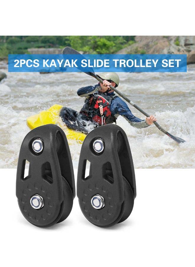 Generic 2-Piece Kayak Slide Rail 7.0x6.0x2.0cm  - Image 2