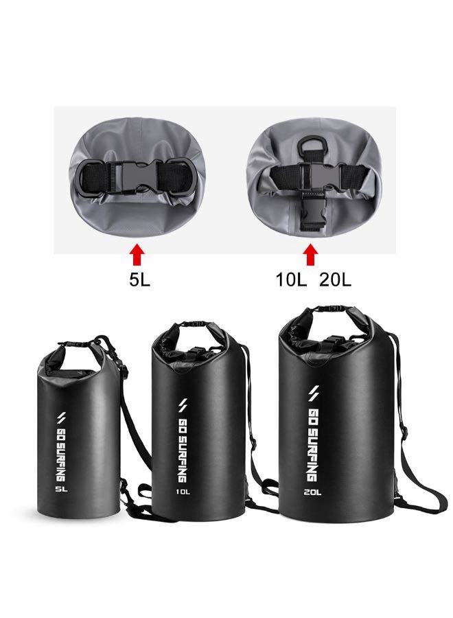 Generic PVC Waterproof Roll Top Dry Bag 5Liters - Image 3