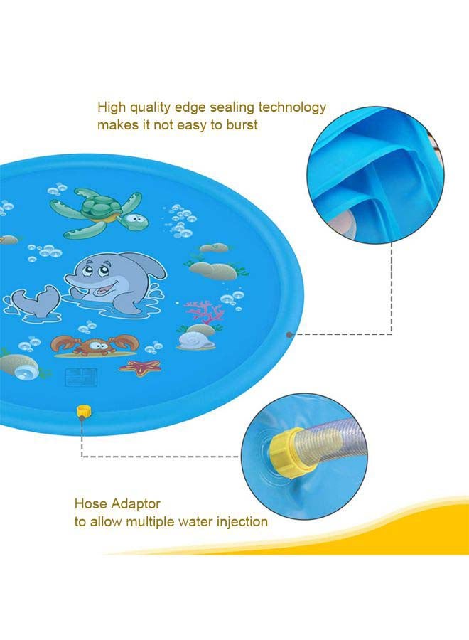 Generic Inflatable Spray Water Pad 25.0x23.0x2.0cm - Image 2