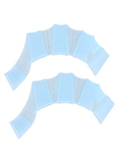 Finger Flexible Silicone Swimming Gloves 19x0x16cm