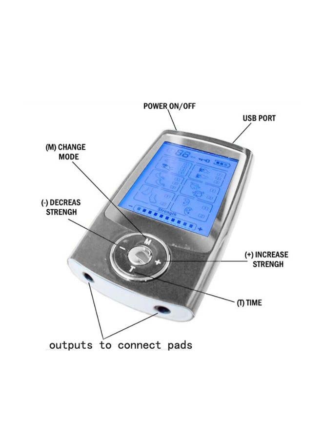 Generic EMS Muscle Stimulator Home Electronic Pulse Massager Full Body Massager for Pain Relief Therapy - Image 3