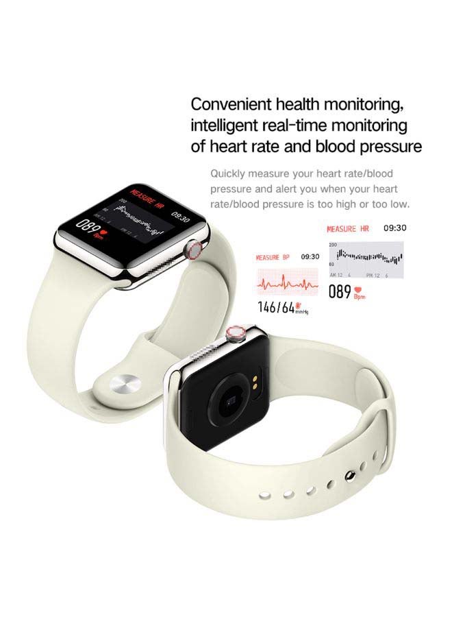 Heart Rate Monitor Waterproof Smartwatch Black - Image 2