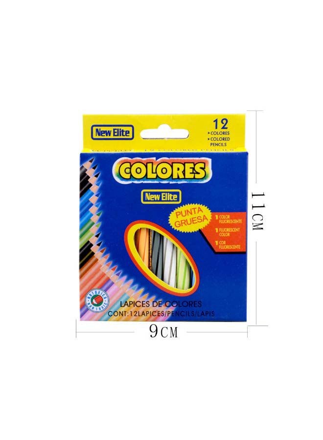 12-Piece Pencil Colour Set multicolour - Image 3