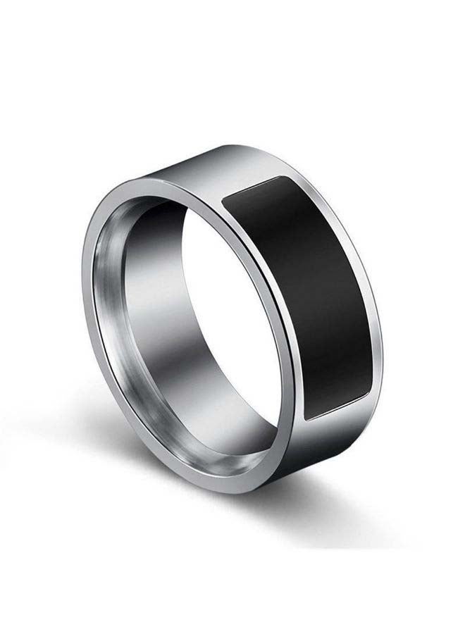 NFC Multifunctional Waterproof Smart Ring 3x2x3cm Silver  - Image 2