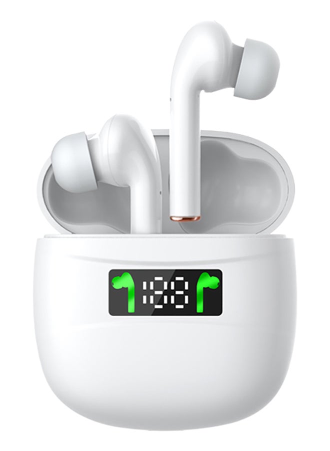 Generic - J3 Pro TWS BT5.2 Wireless Earphones White - Image 1