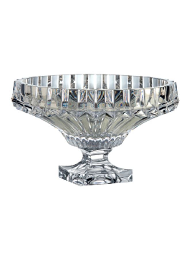 وعاء فاكهة كراون جويل للديكور شفاف 30سم