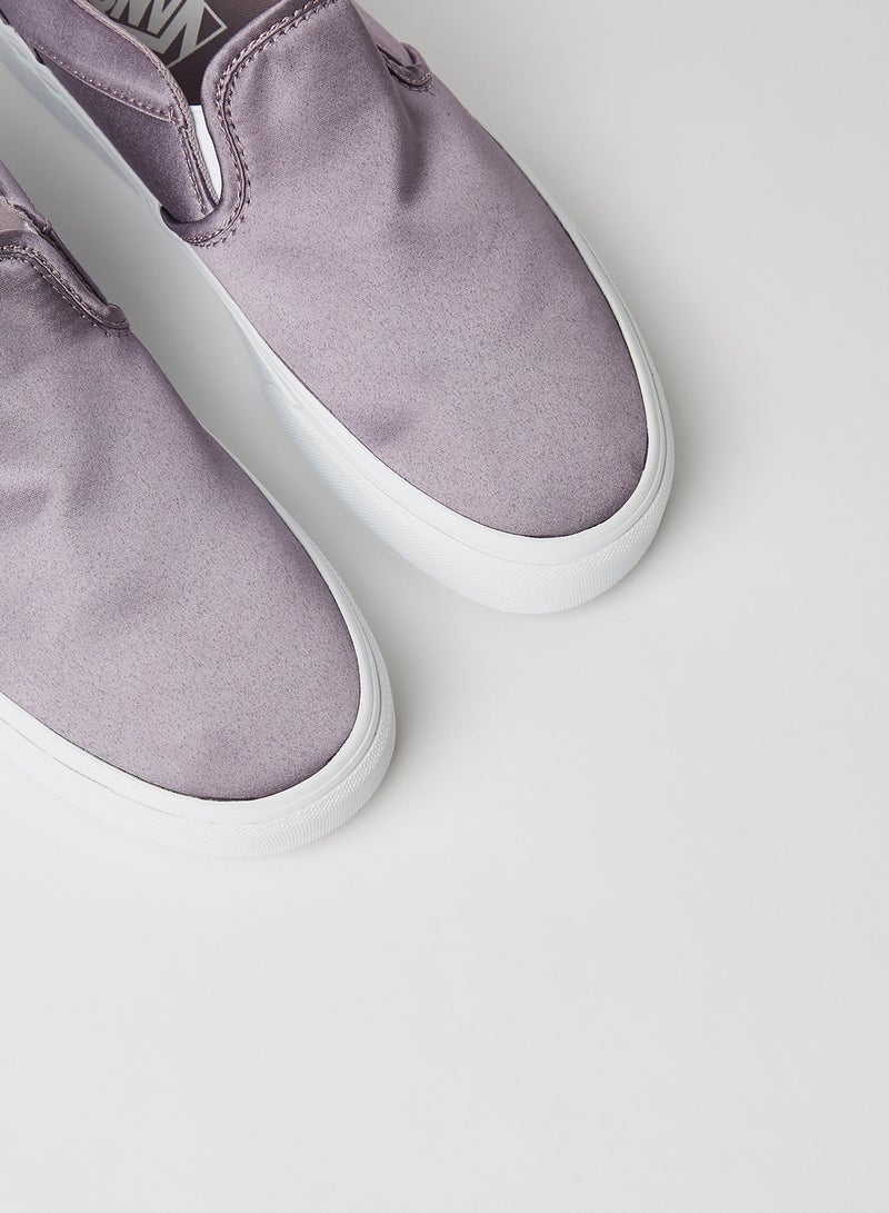 VANS - Asher Slip Ons (Satin) nirvana - Image 1