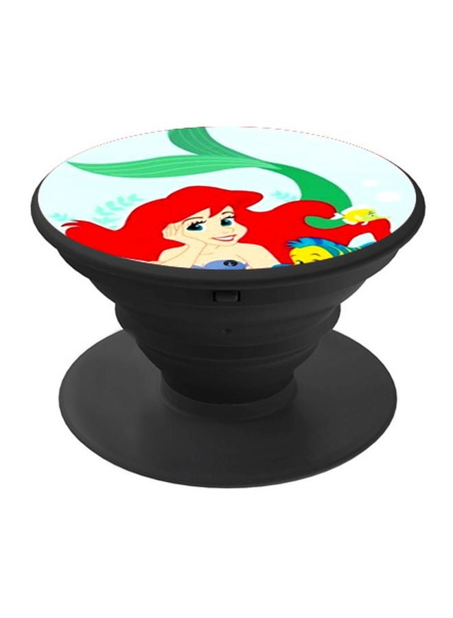 بي بي حامل هاتف بوب سوكيت بطبعة حورية بحر أبيض/أحمر/أصفر - Image 1