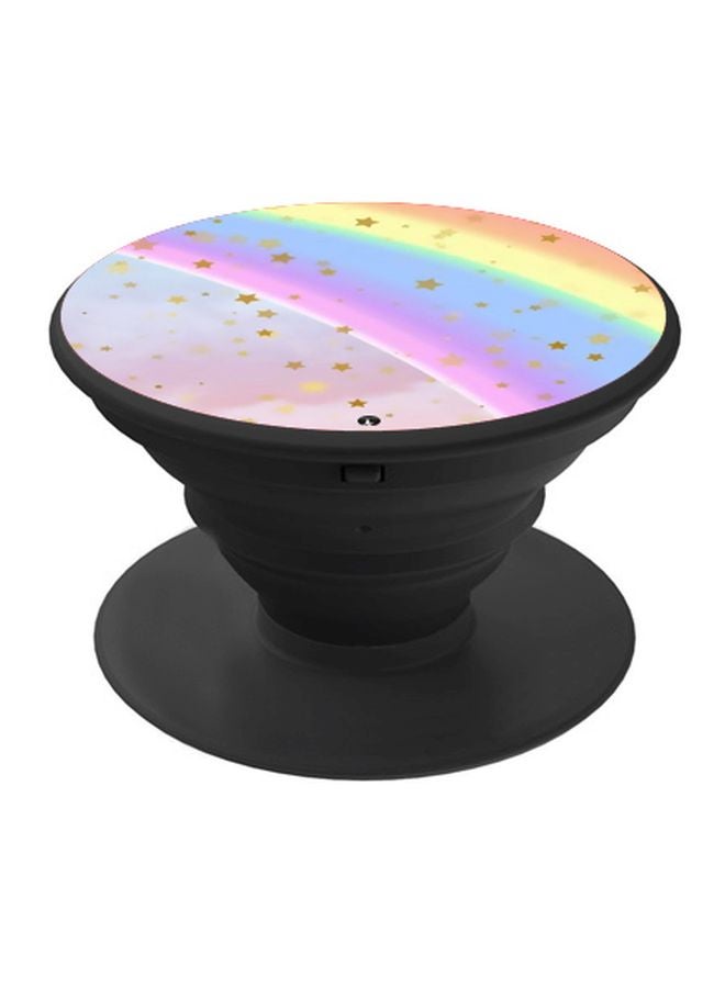 BP Printed Pop Socket Phone Holder Pink/Purple/Black - Image 1