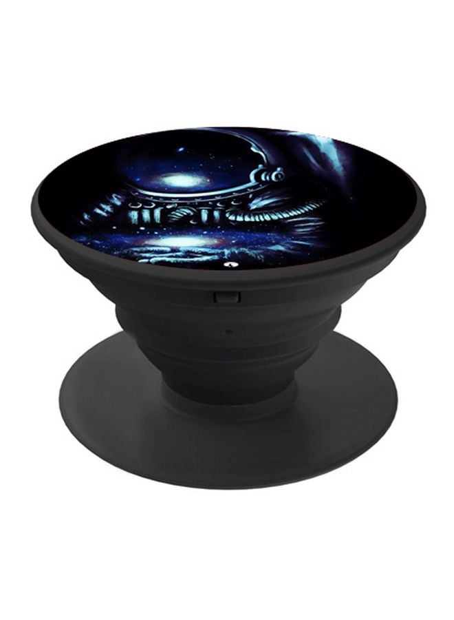 BP Astronaut Printed Pop Socket Phone Holder Black/Blue/White - Image 1