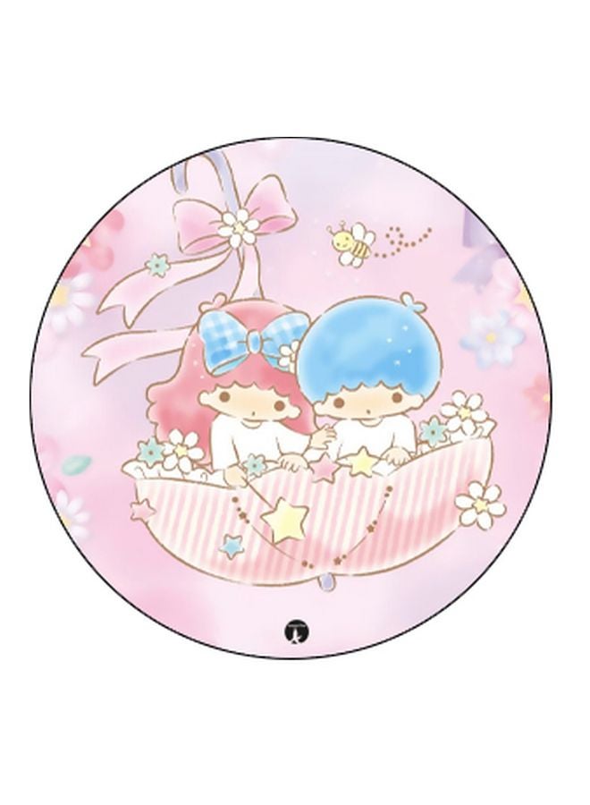 BP Cartoon Character Printed Pop Socket Phone Holder Pink/Blue/Yellow - Image 2