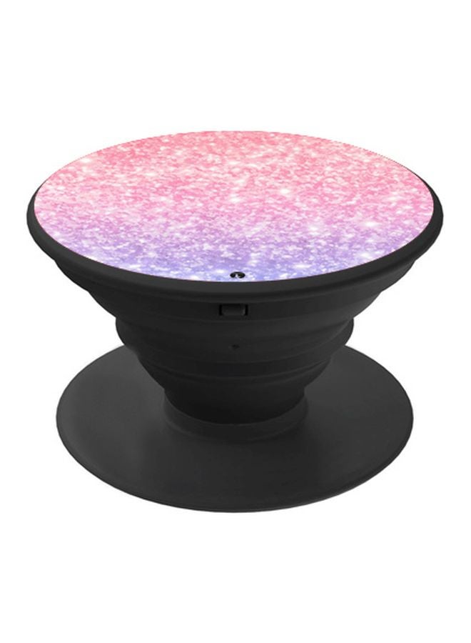BP Printed Pop Socket Phone Holder Pink/Purple/Black - Image 1