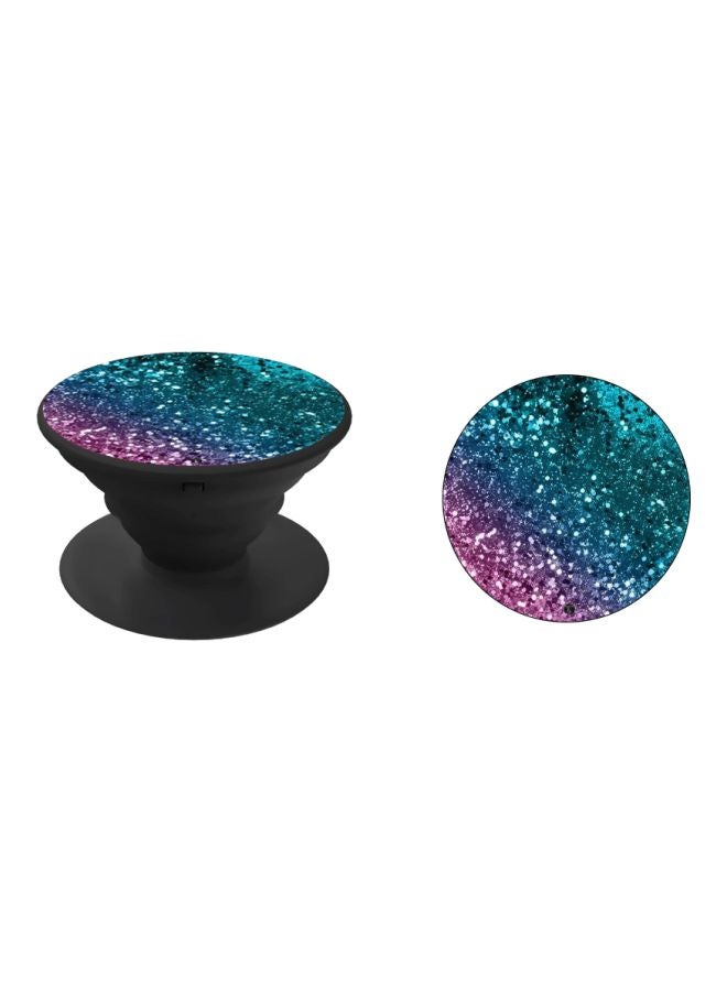 BP Printed Pop Socket Phone Holder Green/Pink/Black - Image 2