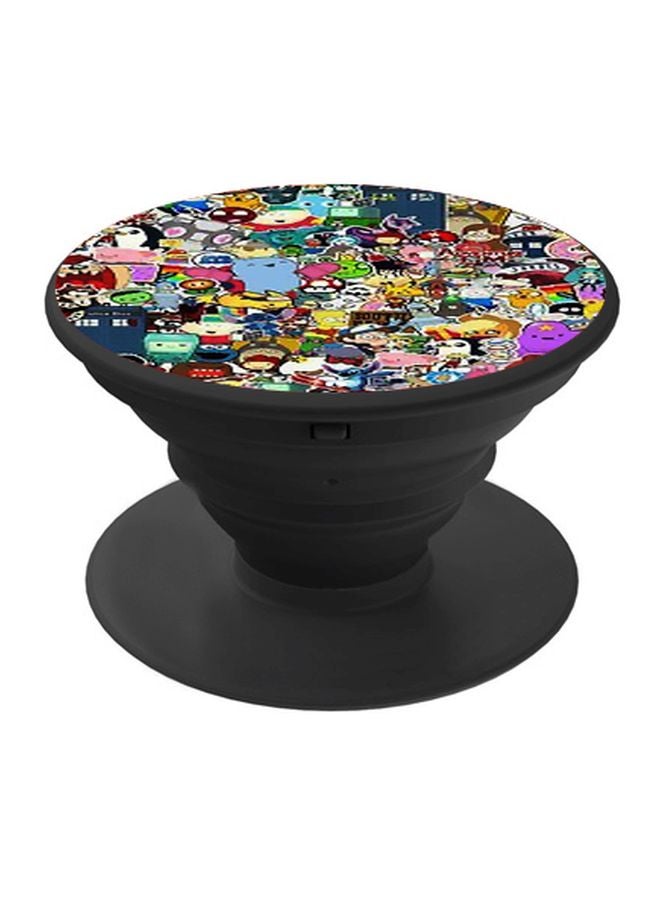 BP Cartoon Printed Mobile Pop Socket Multicolour - Image 1