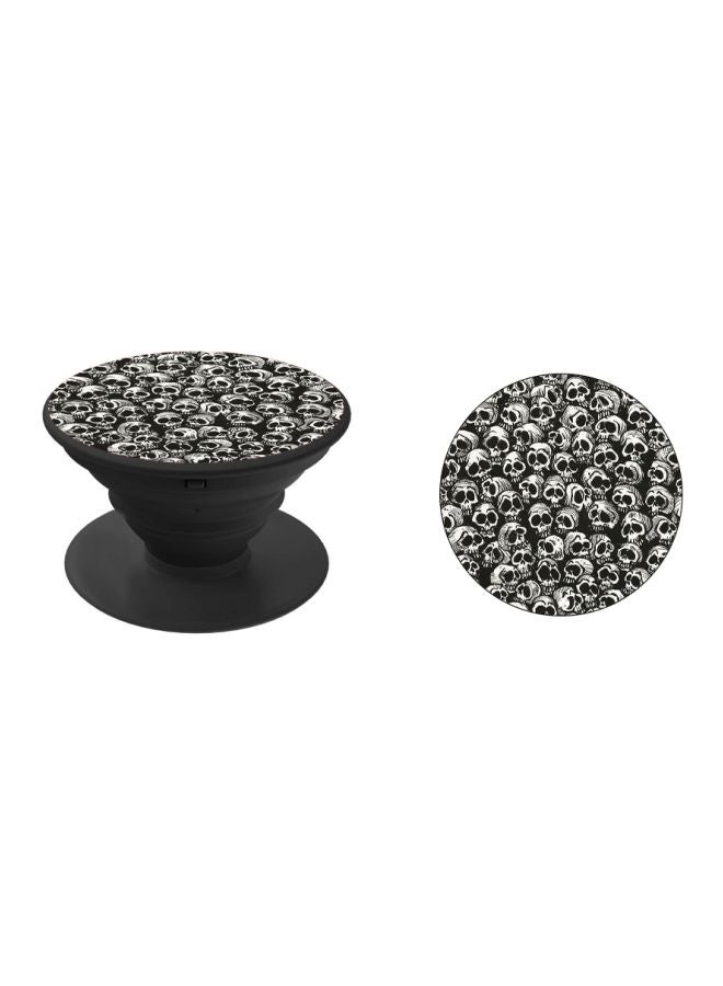 BP Skull Printed Mobile Pop Socket Black/Grey - Image 2