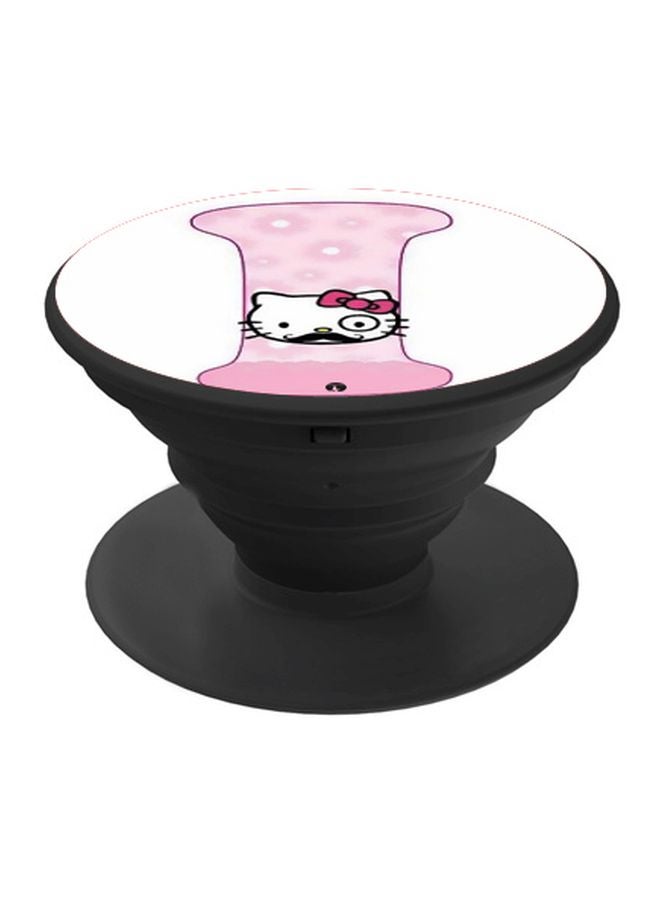 BP Hello Kitty Printed Pop Socket Phone Holder White/Pink/Blue - Image 1