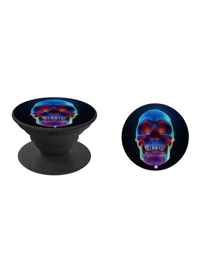 BP Skull Printed Mobile Pop Socket Black/Blue/Green - Image 2