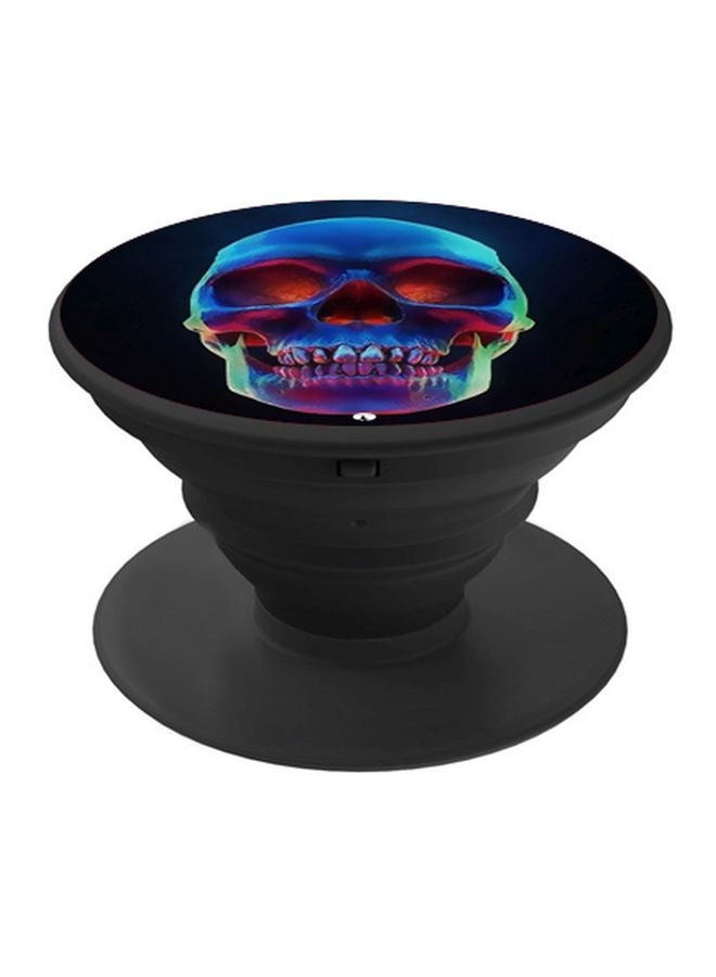 BP Skull Printed Mobile Pop Socket Black/Blue/Green - Image 1