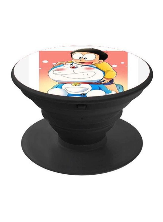 BP Doraemon Printed Mobile Pop Socket Blue/Yellow/White - Image 1